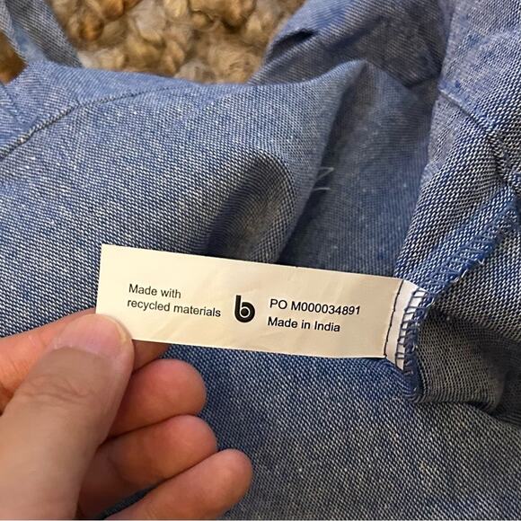 Blue Reusable Tote Bag-Brand new condition - Picture 6 of 6